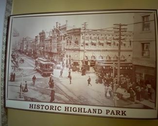 Historic Highland Park Poster 