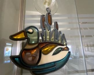 Stained Glass Duck 