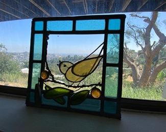 Stained Glass Bird 
