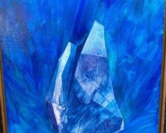 130 RT Matthiesen Acrylic on Birch Original Painting