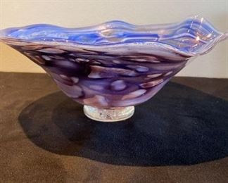 160 Glass Art Bowl