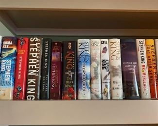 181 Hardback Books Stephen King Crichton Brown More