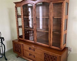 Mid Century China cabinet 
$1000

2 pieces 