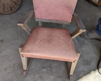 Mid century kids chair