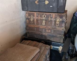Antique trunks