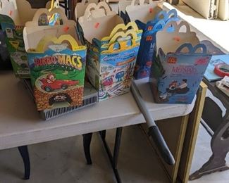 1990's Happy Meal Boxes
