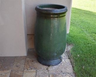Large green pot