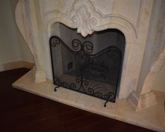 another fireplace screen