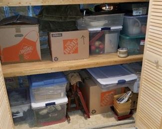 Lots of items still boxed, in storage. Unpacking begins next week