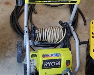 Ryobi electric, 2000 psi pressure washer