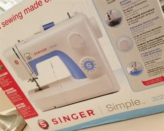 new, in-box Singer 3221 sewing machine