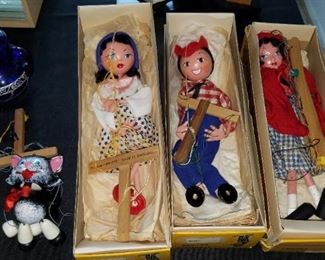 vintage Pelham marionettes