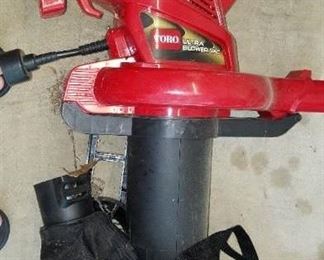 Toro electric blower/vacuum
