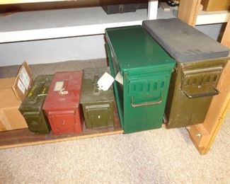 METAL AMMO BOXES