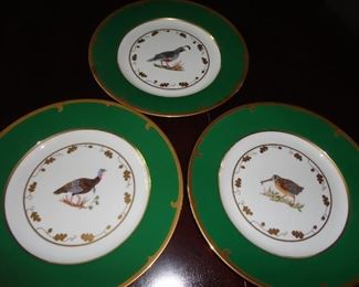 CHASE BIRD PLATES 