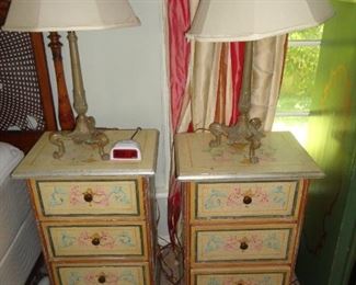 NIGHT STANDS AND LAMPS