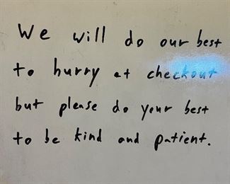 Be nice to us… or you’ll be asked to leave. This is a fun and nice place; if you are a rain cloud, go find a different parade.