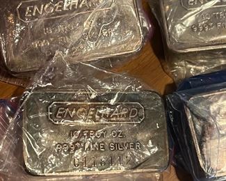 We have 6 of these 10 ounce .999 silver bars!