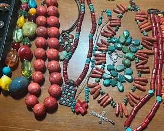 Beautiful & bold stones & sterling Silver.