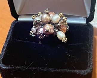 Very unique sterling ring!