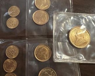 Gold coins!!! All in great condition.