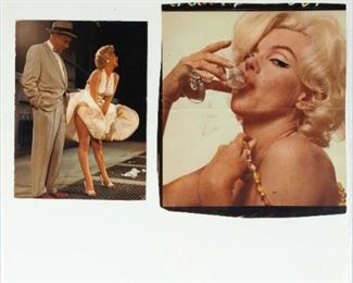 Rare Marilyn Monroe Photographs & Marilyn a biography by Norman Mailer Book