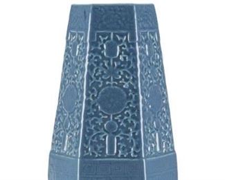 Chinese Hexagonal Porcelain Vase