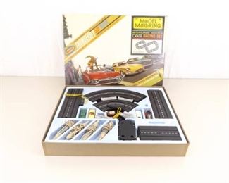 Vintage Aurora ThunderJet 500 Slot Car Set w/ 3 Cars
