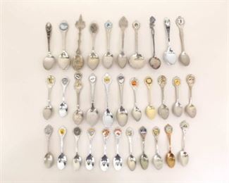 Vintage Souvenir Spoon Collection
