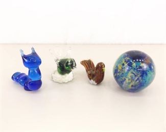 Vintage Glass Work Figurines
