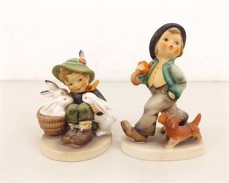 2 Vintage Hummel Figurines
