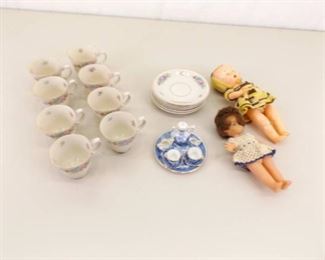 Vintage Dolls and Tea Sets

