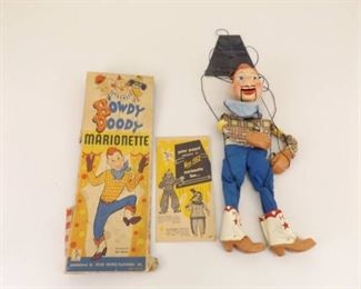 Vintage 1950's Howdy Doody Marionette
