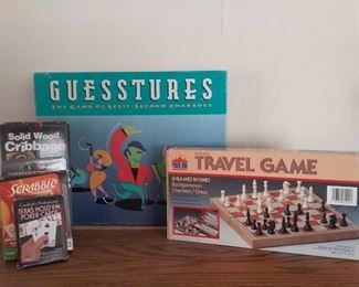 board games, etc.