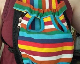 small-medium dog carrier belly-pack