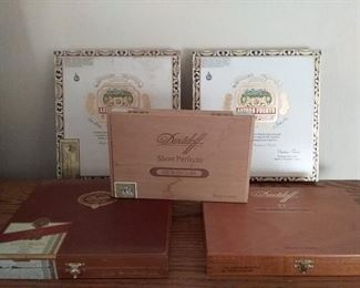 vtg cigar boxes 