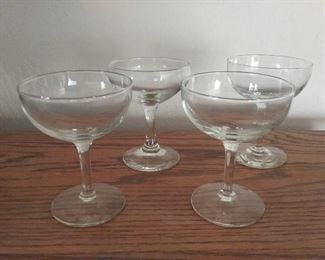 gimlet / martini glasses