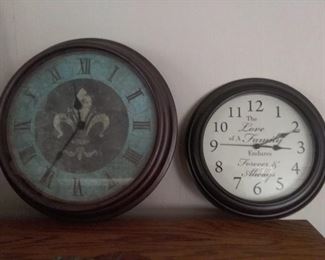 wall clocks