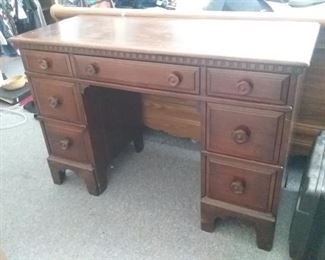 Wood desk