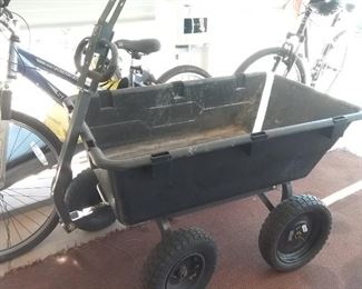 Large yard cart