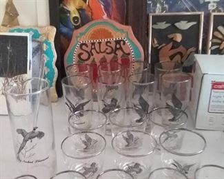 Bird glassware set