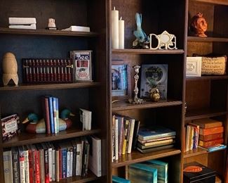 Lots of vintage and new books and collectibles