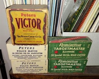 Vintage Ammo Boxes