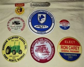 Collectible Advertising Buttons