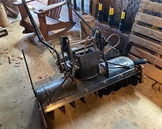 Craftsman snow thrower attachment for tractor