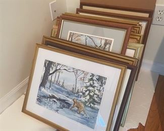 Hundreds of paintings for sale painted by Dr. Malcolm E. Waite and Mary Jo Waite