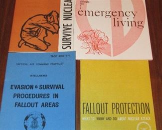 Vintage cold war ephemera