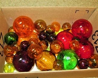 Vintage Japanese fishing net floats