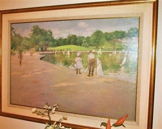 Giclee print on canvas William Merrit Chase