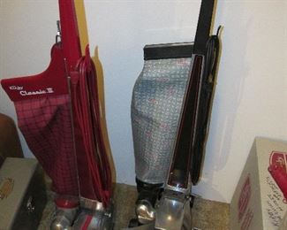 Vintage Kirby vacuums 